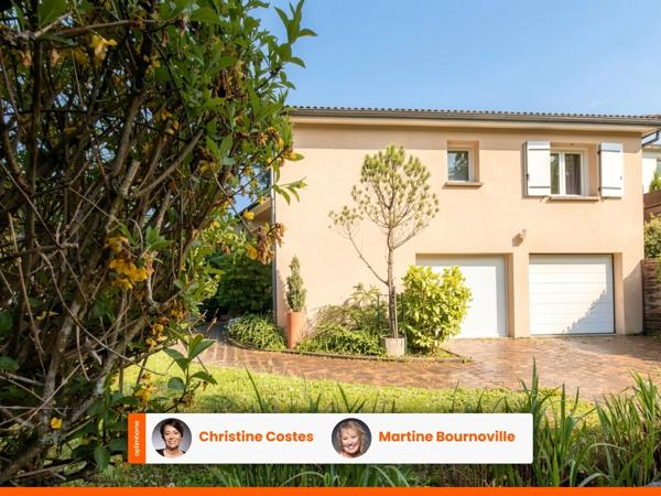 CHAMALIERES : Maison 3 chambres + T1 indépendant – jardin – garage