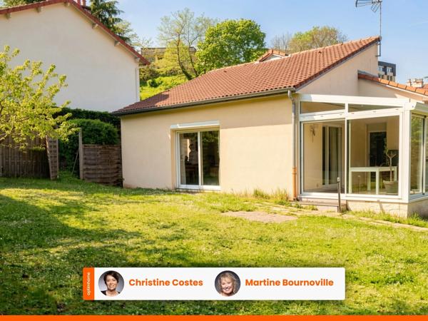 CHAMALIERES : Maison 3 chambres + T1 indépendant – jardin – garage
