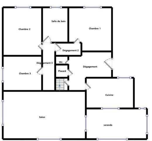 CHAMALIERES : Maison 3 chambres + T1 indépendant – jardin – garage