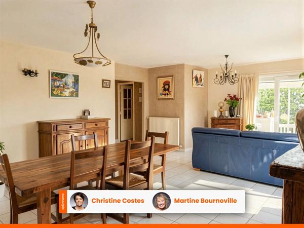 CHAMALIERES : Maison 3 chambres + T1 indépendant – jardin – garage