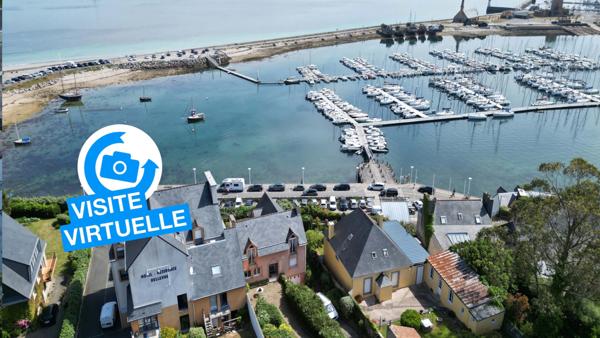 Dpt Finistère (29), à vendre CAMARET SUR MER, Maison P6 avec vue imprenable sur le port et la plage