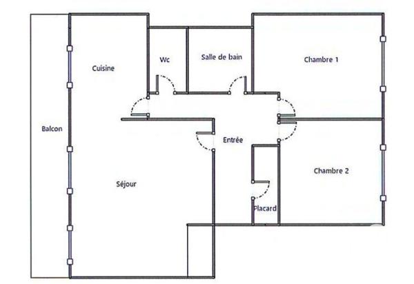 Appartement 4 pièces de 76 m² à Châtenay-Malabry (92290)