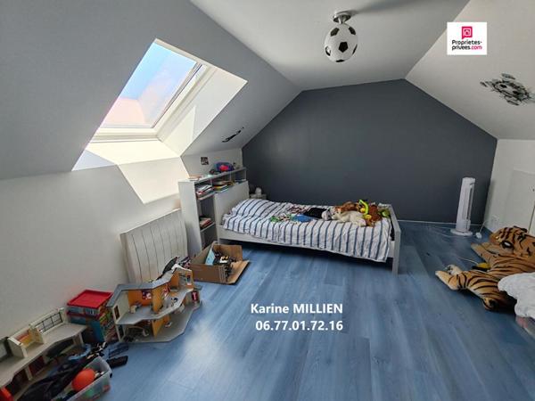 SAINT REMY SUR AVRE 28380 Maison individuelle - 1 étage - 3 chambres - 1 bureau/chambre/dressing - Garage avec mezzanine et 1 pièce - Terrain - 249000  HAI