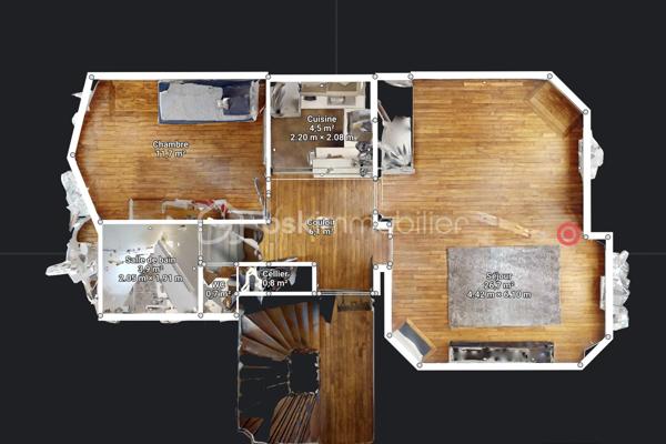 Appartement de 54 m²