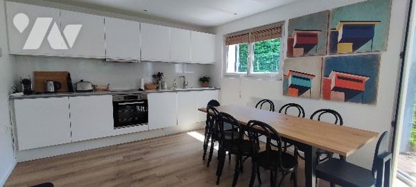 Maison rénovée de 85m² avec terrasse, jardin et garage en forêt du Touquet