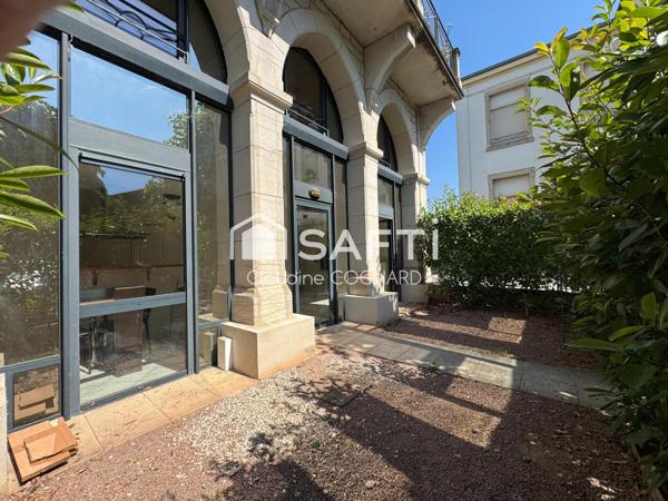 Centre-ville, duplex avec rez-de-jardin et parking