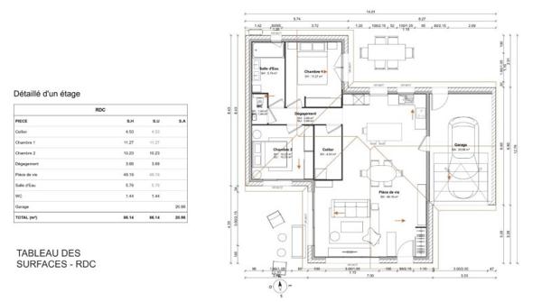 Vente / Terrain constructible à Saint-Brevin-les-Pins (44250)