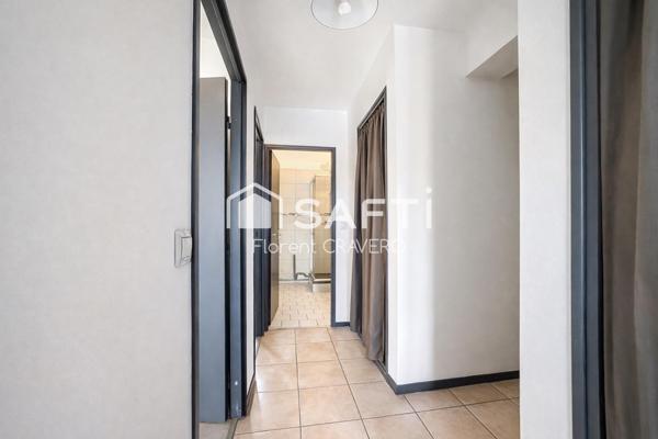 Appartement lumineux avec grande loggia