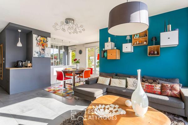 Duplex contemporain avec terrasses