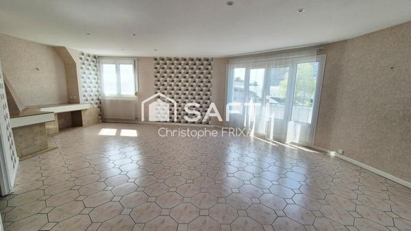 Appartement T6 137m² 2 ème et dernier étage, en plein coeur de Sotteville