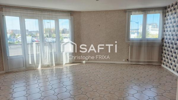 Appartement T6 137m² 2 ème et dernier étage, en plein coeur de Sotteville