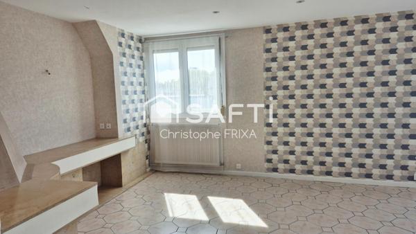 Appartement T6 137m² 2 ème et dernier étage, en plein coeur de Sotteville