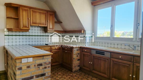 Appartement T6 137m² 2 ème et dernier étage, en plein coeur de Sotteville