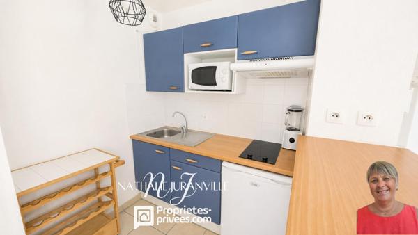T2 de plus de 60 m² utiles avec grande loggia fermée et parking privé