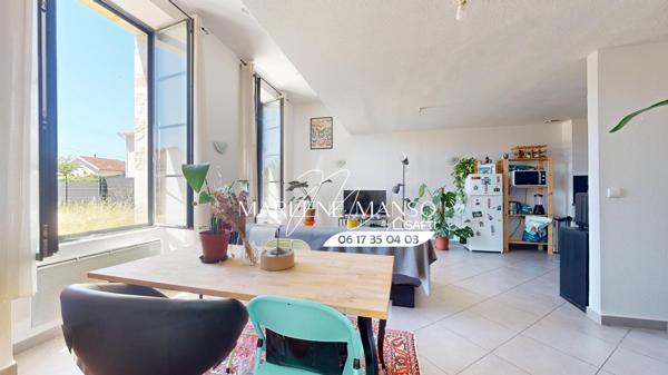 T3 lumineux de 64 m² avec jardin, terrasse et 2 places