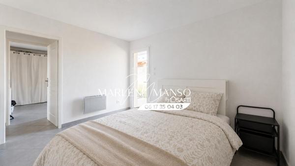 T3 lumineux de 64 m² avec jardin, terrasse et 2 places
