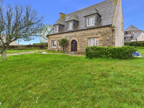 Maison Vue mer a deux pas de la plage de Roch Kroum