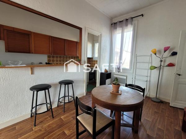 Ensemble immobilier : T2 + T3 avec garage