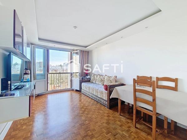 Appartement lumineux avec vue dégagée et au calme absolu