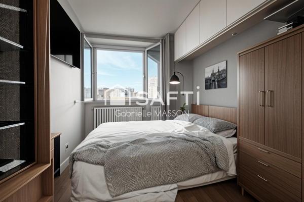 Appartement lumineux avec vue dégagée et au calme absolu