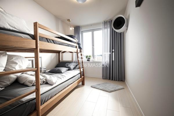 Appartement lumineux avec vue dégagée et au calme absolu