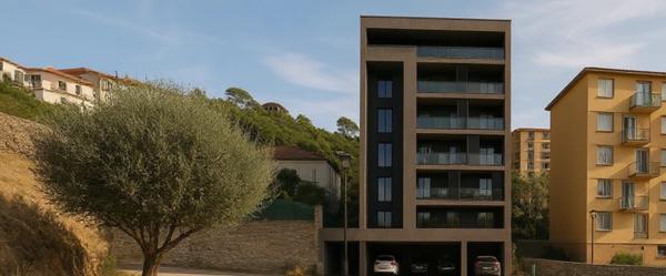 BASTIA (20) appartement à vendre 3 pièces 77 m2 avec terrasse de 22,70 m2