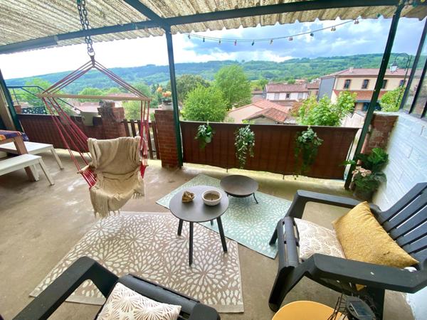 Maison de village avec jardin attenant