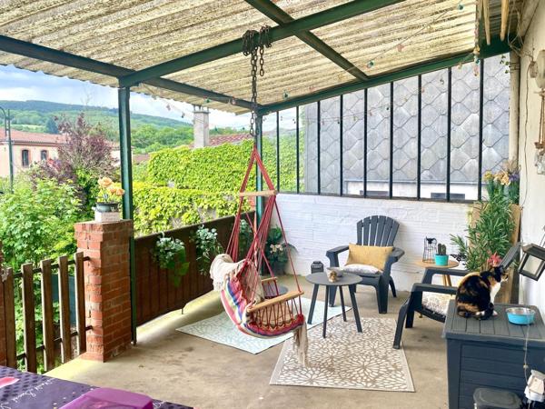 Maison de village avec jardin attenant