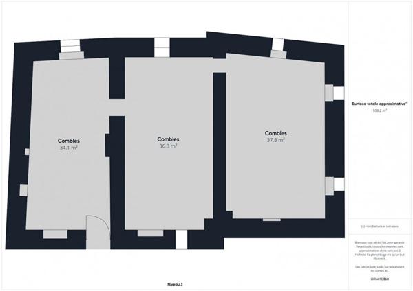 Maison Pierre secteur  Les Vans 4 pièce(s) 94 m2