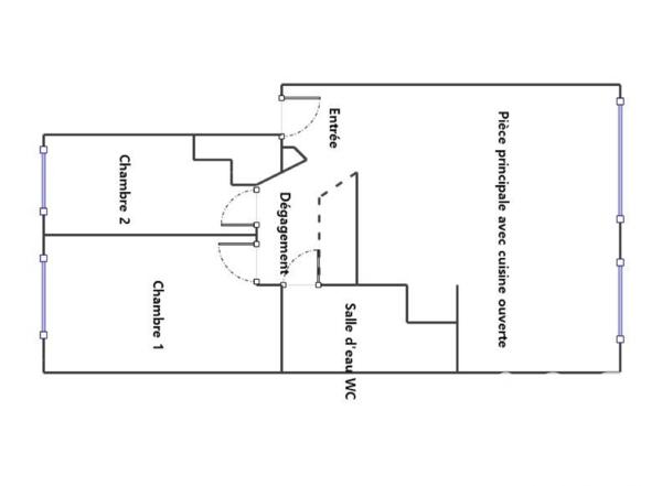 Appartement à vendre 3 pièces 56 m² Antony