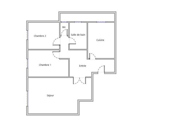 Appartement 3 pièces - 86 m²