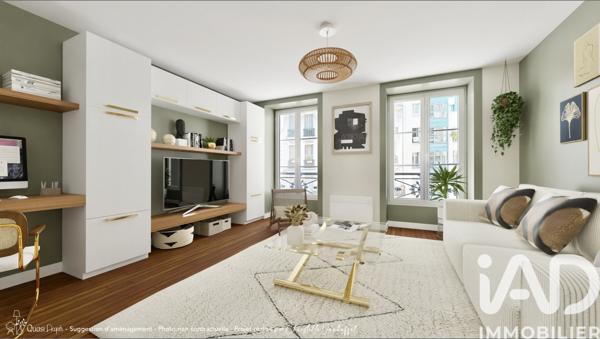Appartement à vendre 1 pièce 33 m² Paris 10