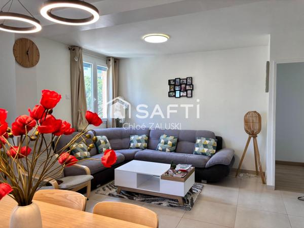 FRÉJUS – T4 entièrement rénové avec balcon et cave