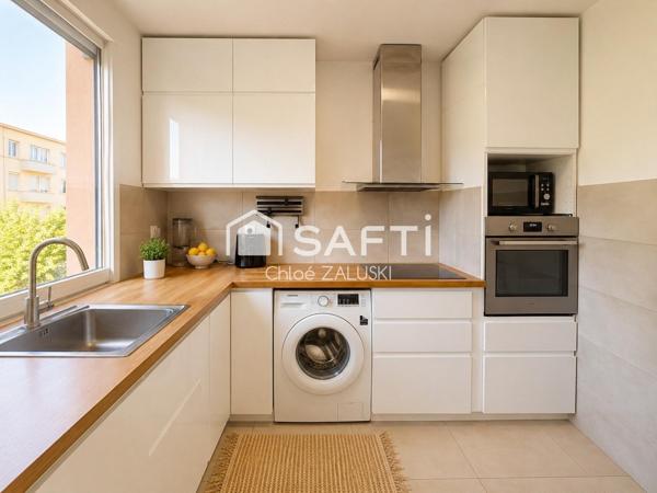 FRÉJUS – T4 entièrement rénové avec balcon et cave