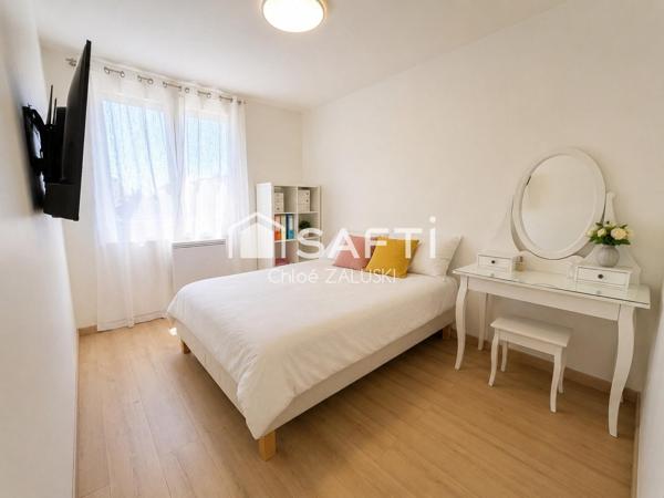 FRÉJUS – T4 entièrement rénové avec balcon et cave