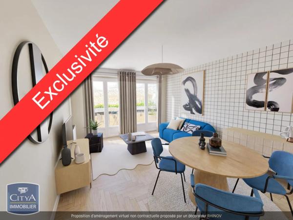 Appartement à vendre 2 pièces 46.5m²