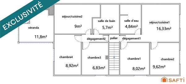 Immeuble idéal investisseur et travaux