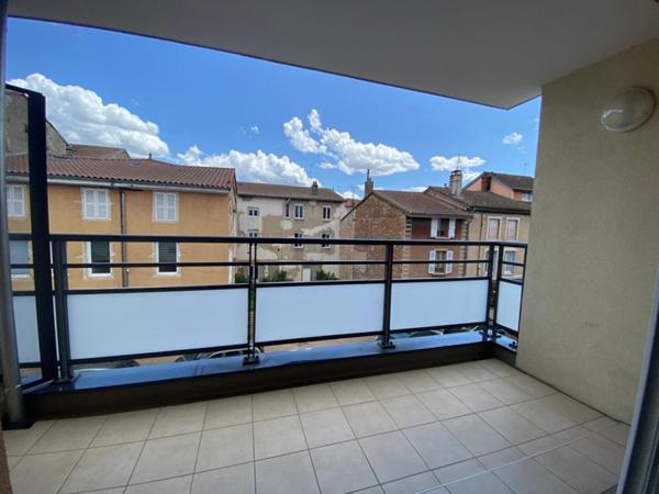 EXCLUSIVITE - A VENDRE - Appartement T3 lumineux avec balcon et garage - Saint-Laurent-sur-Saône (01750)