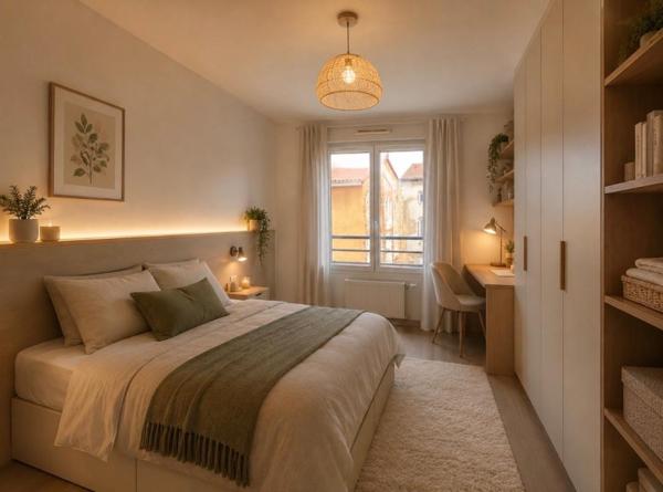EXCLUSIVITE - A VENDRE - Appartement T3 lumineux avec balcon et garage - Saint-Laurent-sur-Saône (01750)