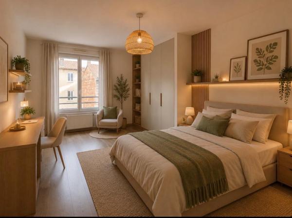EXCLUSIVITE - A VENDRE - Appartement T3 lumineux avec balcon et garage - Saint-Laurent-sur-Saône (01750)