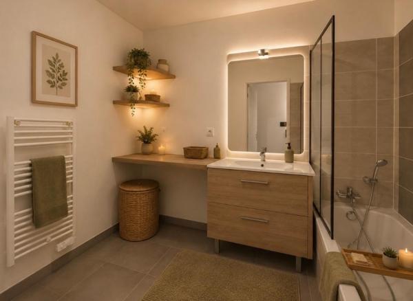 EXCLUSIVITE - A VENDRE - Appartement T3 lumineux avec balcon et garage - Saint-Laurent-sur-Saône (01750)
