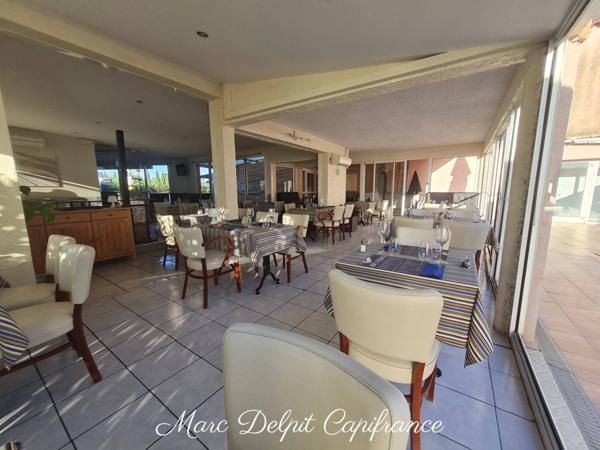 Exclusivité - murs à vendre CANET EN ROUSSILLON (66) Restaurant rénové, vendu avec bail en cours 3/6/9, fonds à vendre également
