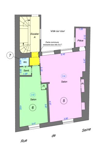 Appartement 2 pièces - 60 m²