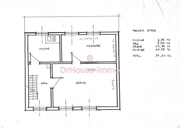 Maison à vendre 4 pièces de 74 m²