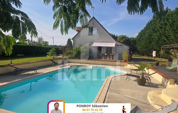 Pavillon d'Exception de 125 m2 avec Piscine et Grand Terrain Arboré