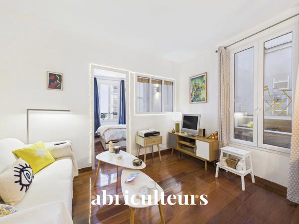 Rare 38 m² 2 pièces avec terrasse interieure– Paris 11e Rue de la Fontaine au Roi