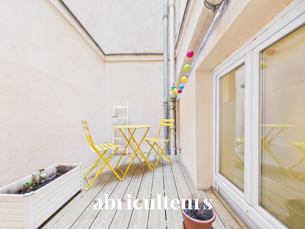 Rare 38 m² 2 pièces avec terrasse interieure– Paris 11e Rue de la Fontaine au Roi