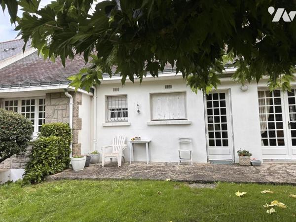 A VENDRE 56 VANNES Bondon, maison 1968 sur sous-sol, 3 chambres + grenier aménageable.