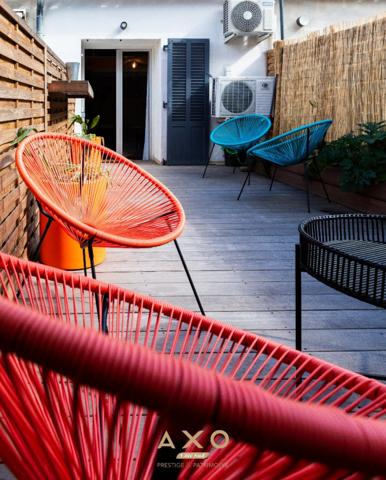 AIX EN PROVENCE -CENTRE VILLE HISTORIQUE -  APPARTEMENT - T2 - 37 M2 - TERRASSE 27 M2 - 299 000 €