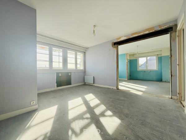 APPARTEMENT T2 DE 40 M² À RÉNOVER – À 1,5 KM DU PORT DE VANNES – SECTEUR GARE / HÔPITAL